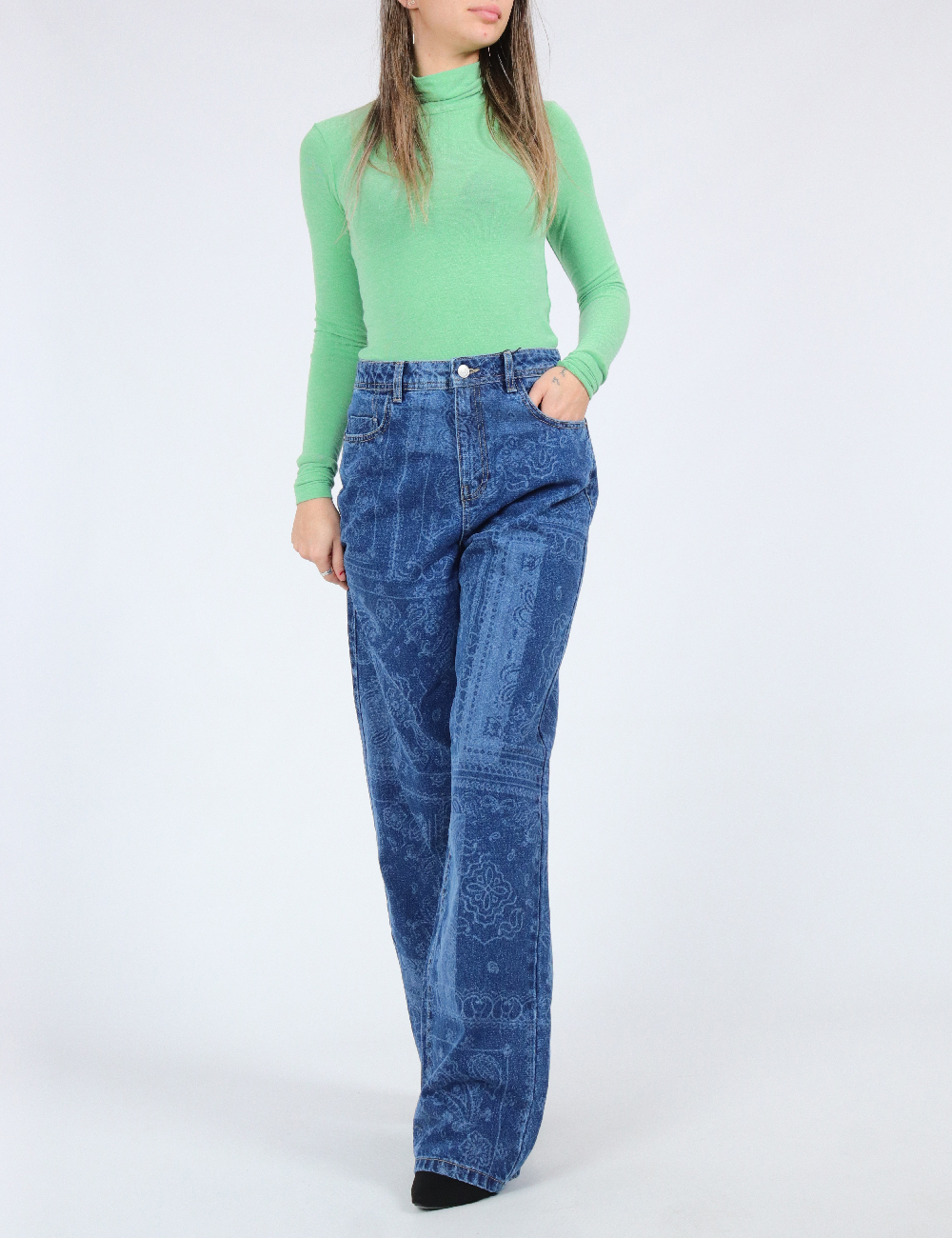 Blugi Noisy May, albastru, W28/L32