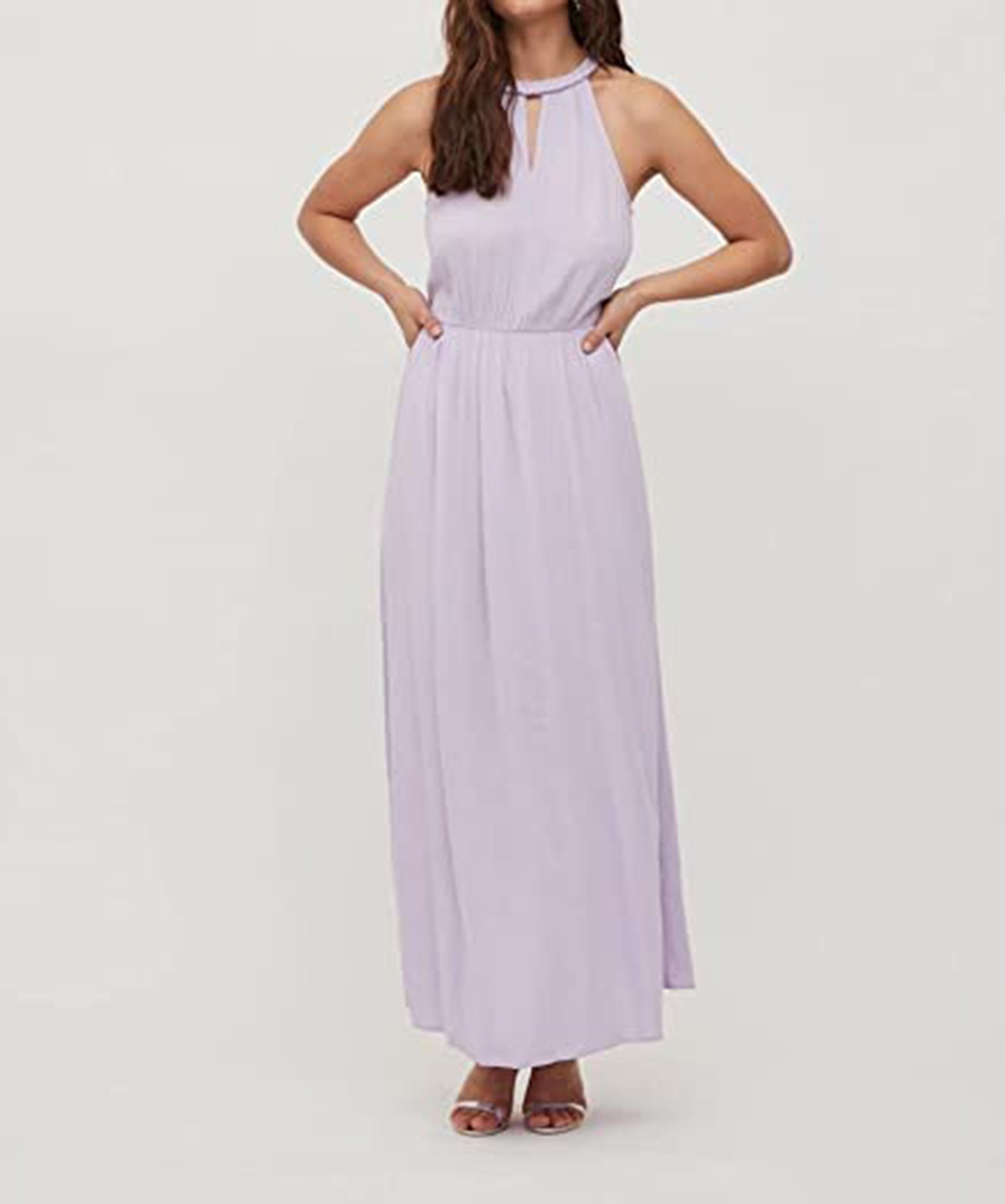 Rochie Lunga Vila, mov, 34