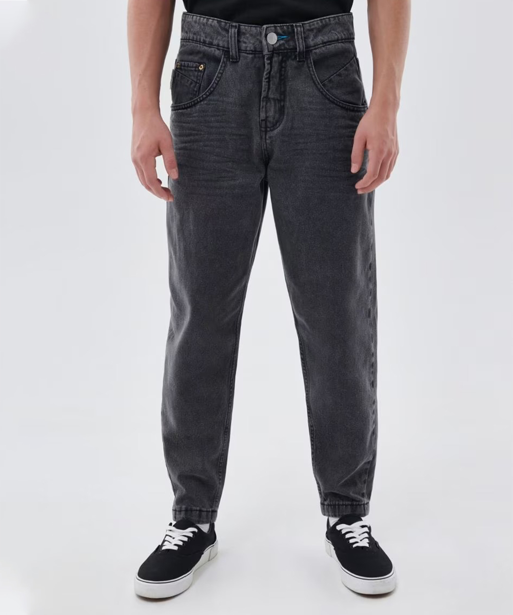 Blugi CROPP, gri inchis
