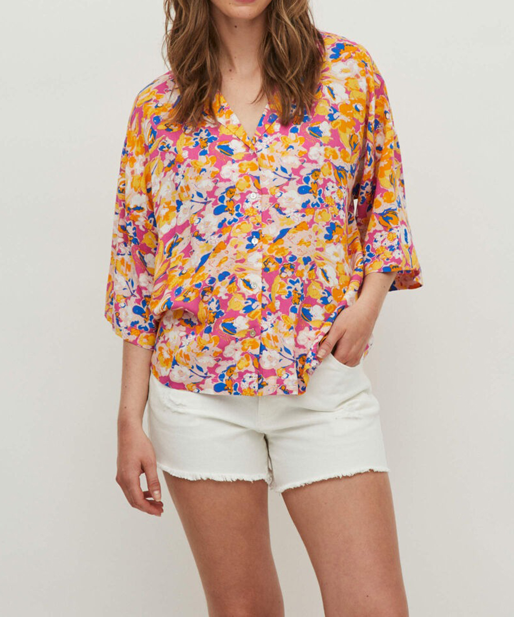Camasa Vila, floral, 34