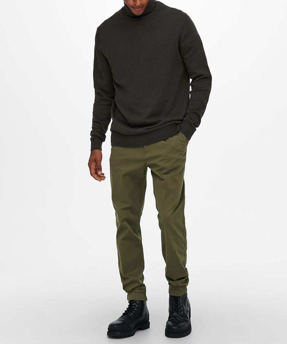 Pantaloni Only, verde, W30/L30