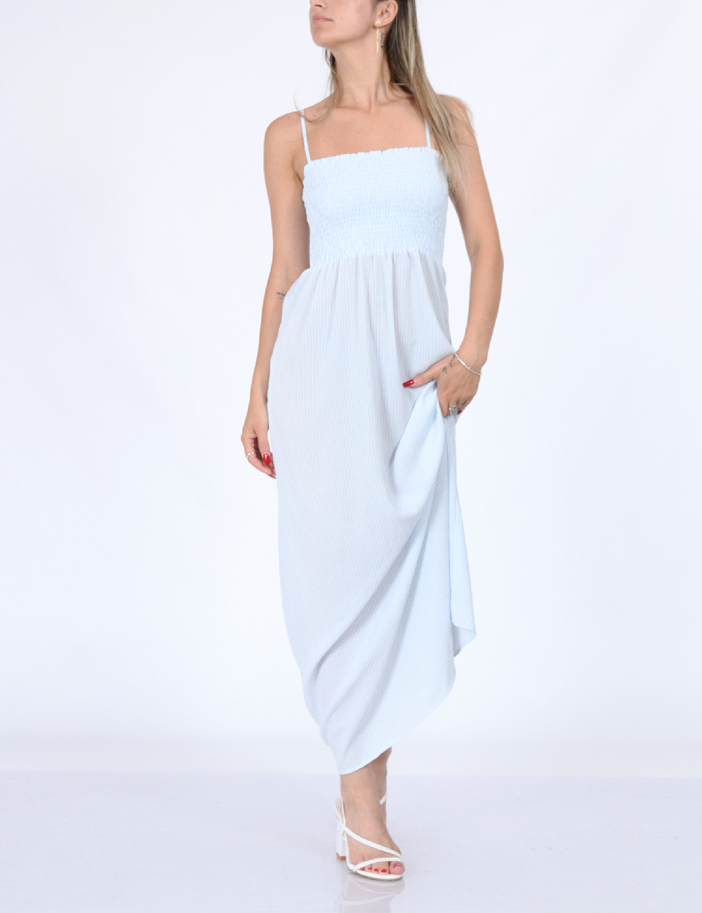 Rochie Only, bleu