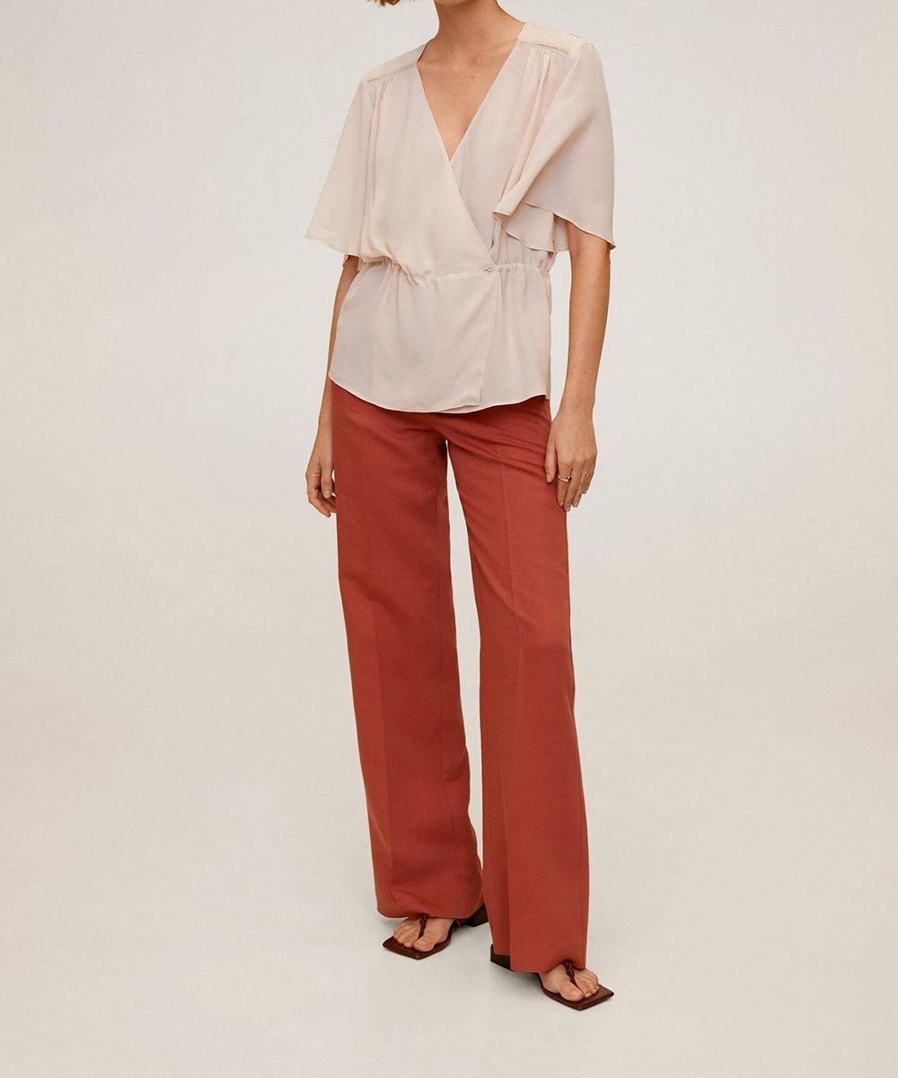 Bluza Mango, crem, S