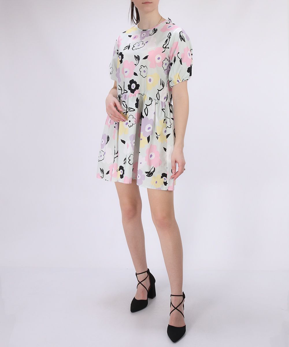 Rochie scurta House Brand, floral, M