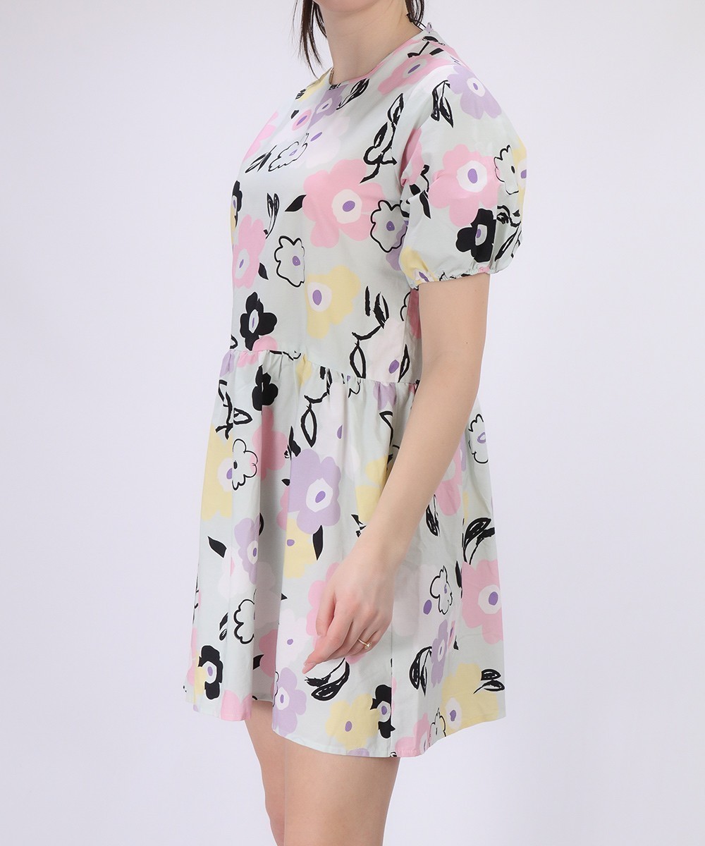 Rochie scurta House Brand, floral, L - 1 | YEO