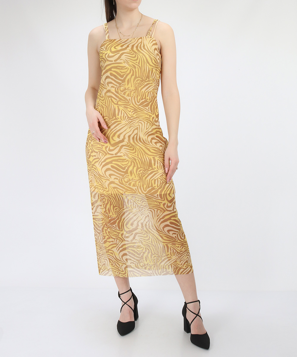 Rochie medie Reserved, galben, S