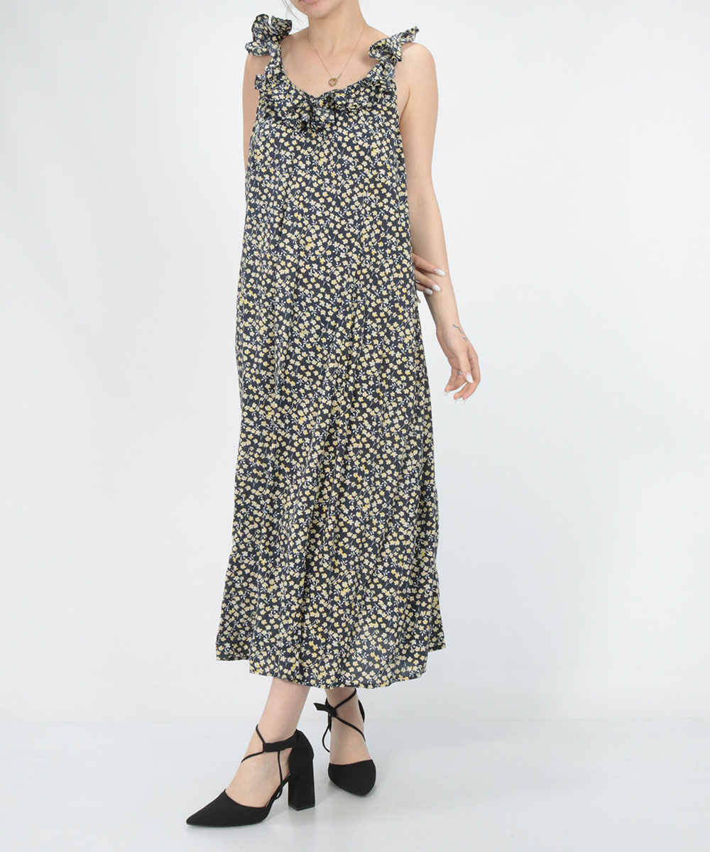 Rochie lunga Jacqueline de Yong, floral