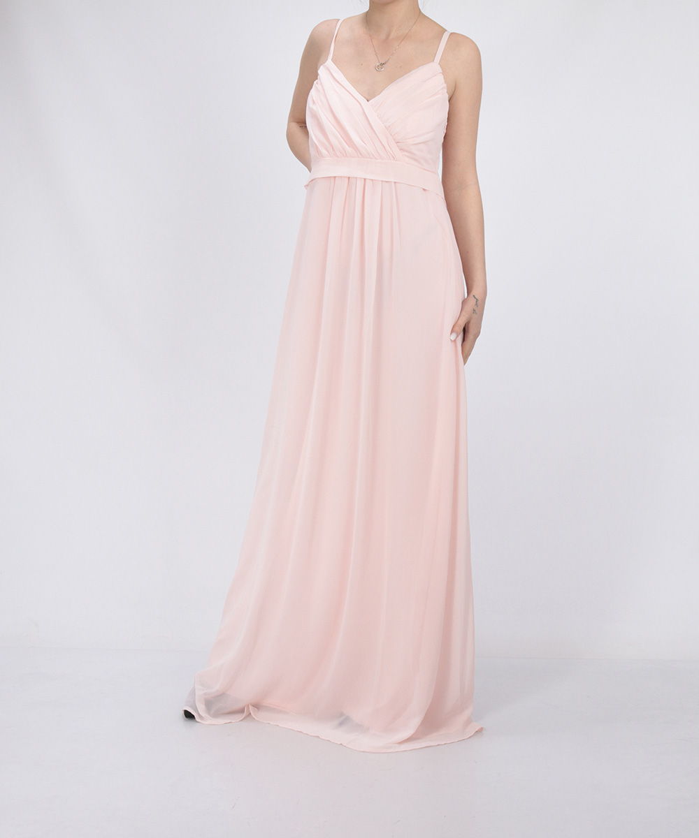 Rochie lunga Chiara Forthi, roz, 36