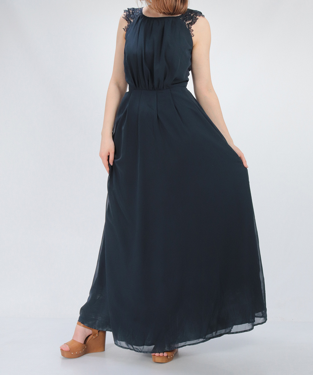 Rochie Lunga AX Paris, bleumarin, 36