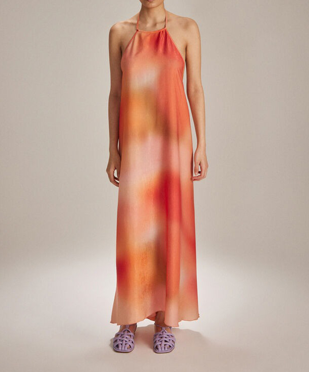 Rochie lunga Reserved, portocaliu, 42