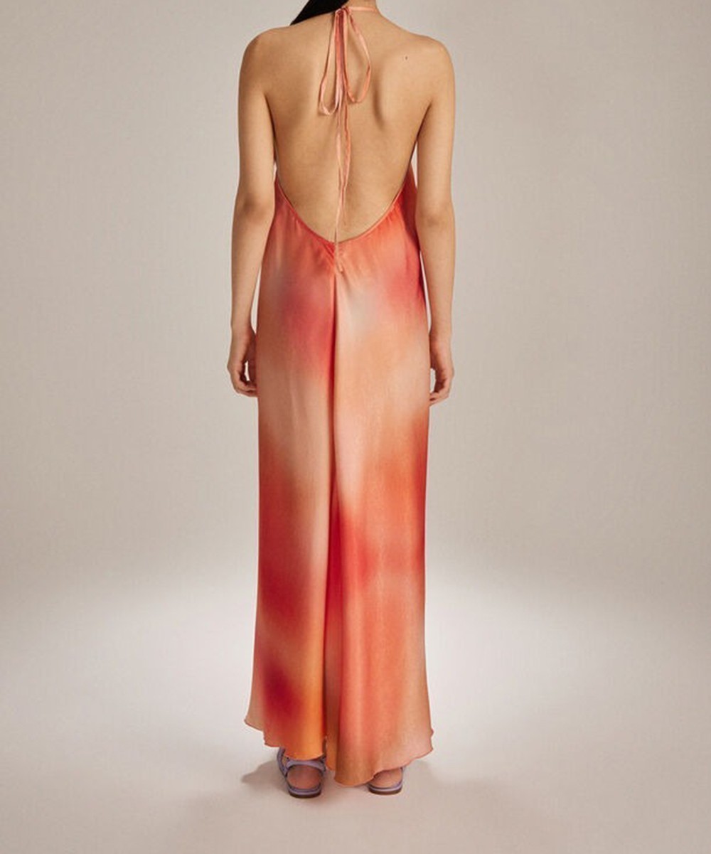 Rochie lunga Reserved, portocaliu, 34 - 1 | YEO