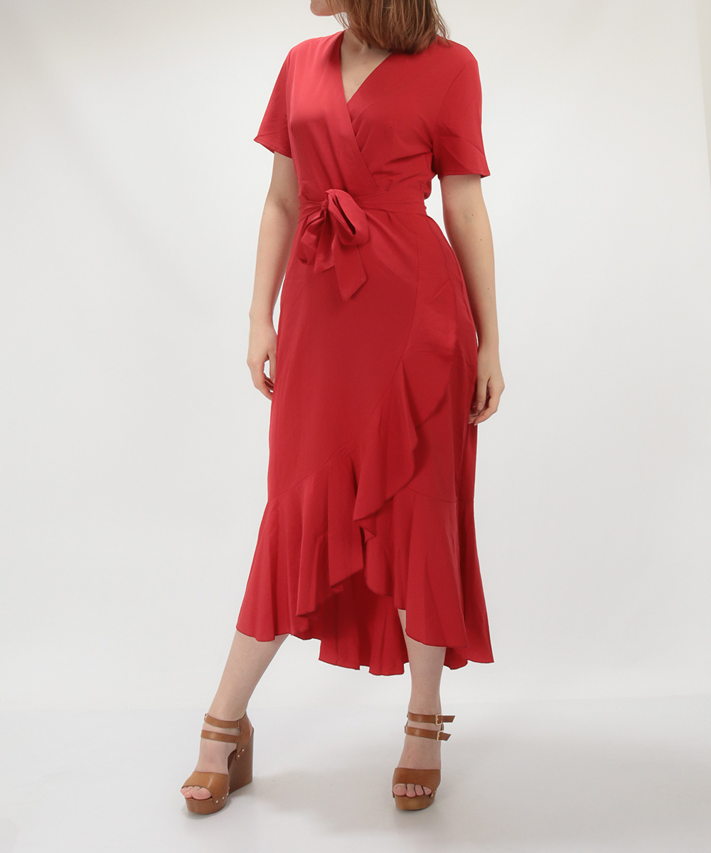 Rochie medie SHEIN, rosu
