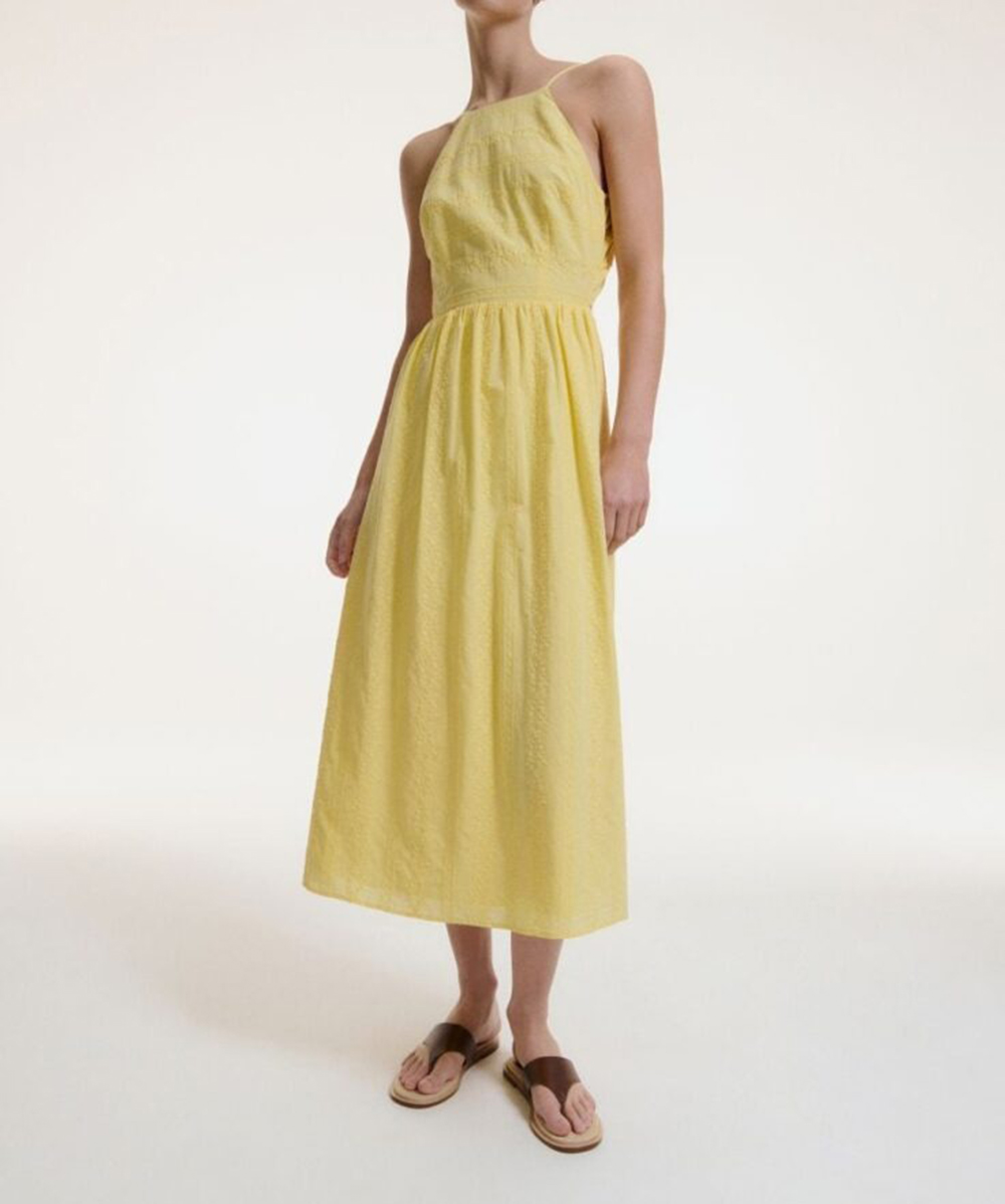 Rochie lunga Reserved, galben, 42