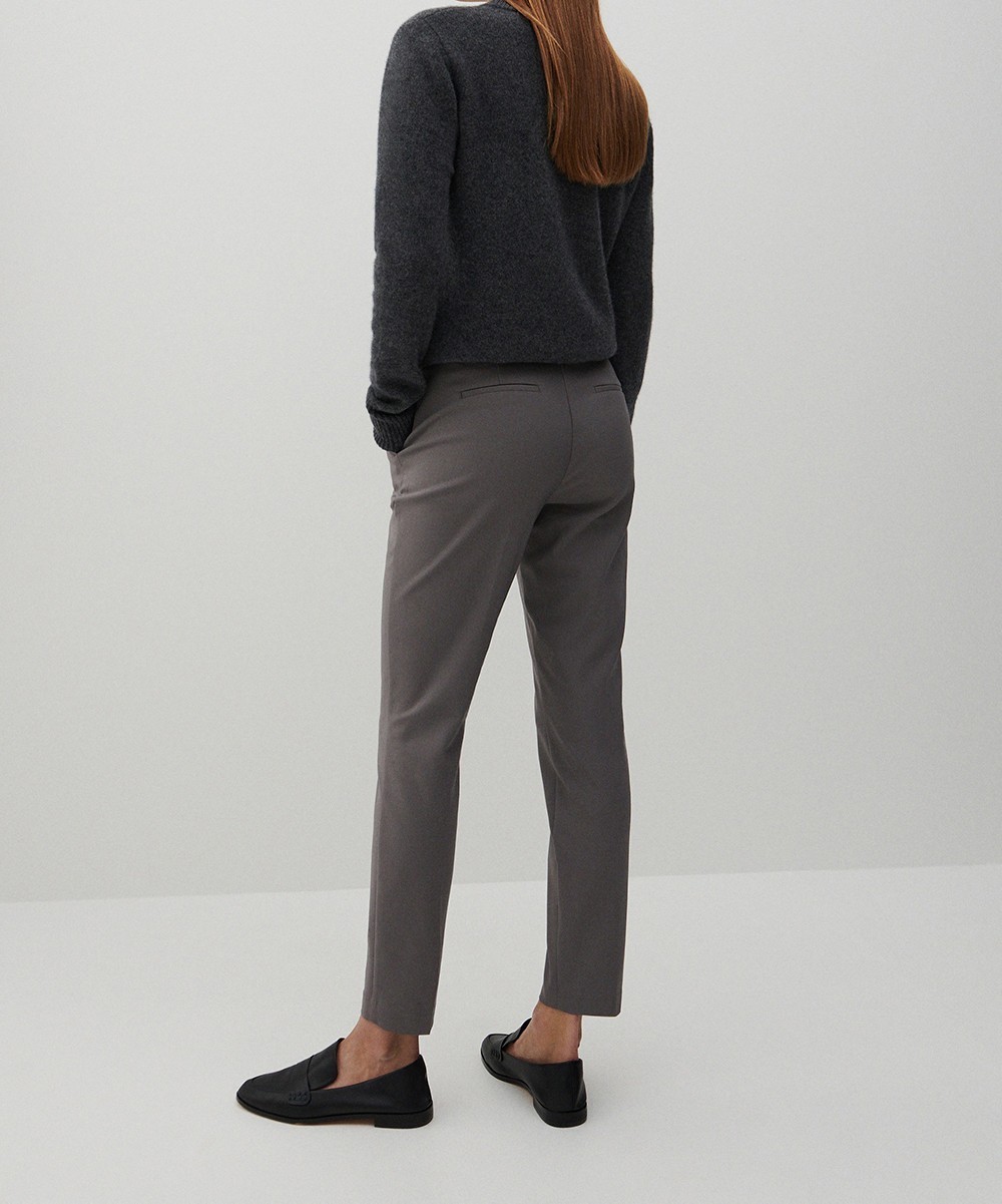 Pantaloni Reserved, gri - 1 | YEO