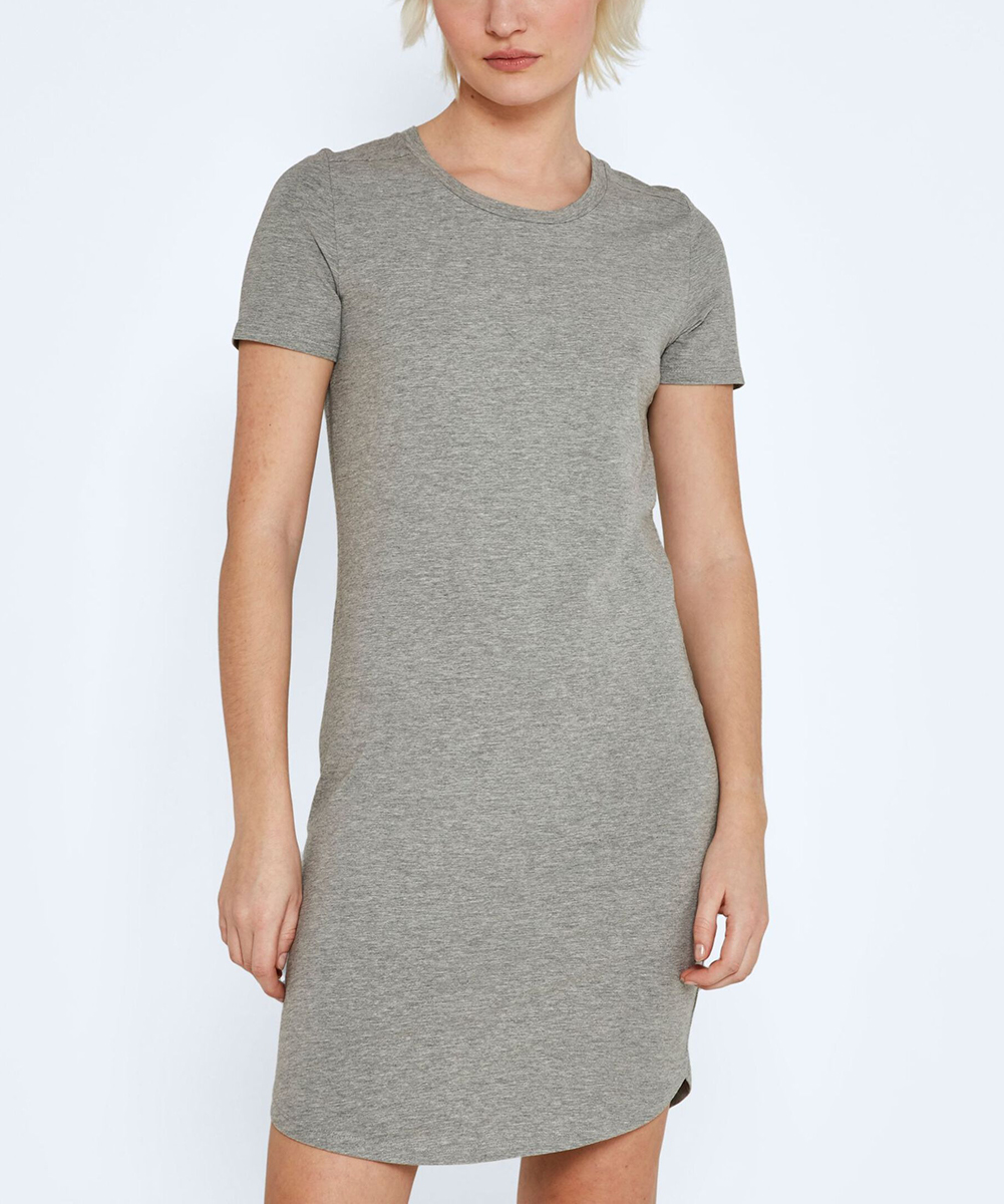 Rochie scurta Noisy May, gri, S