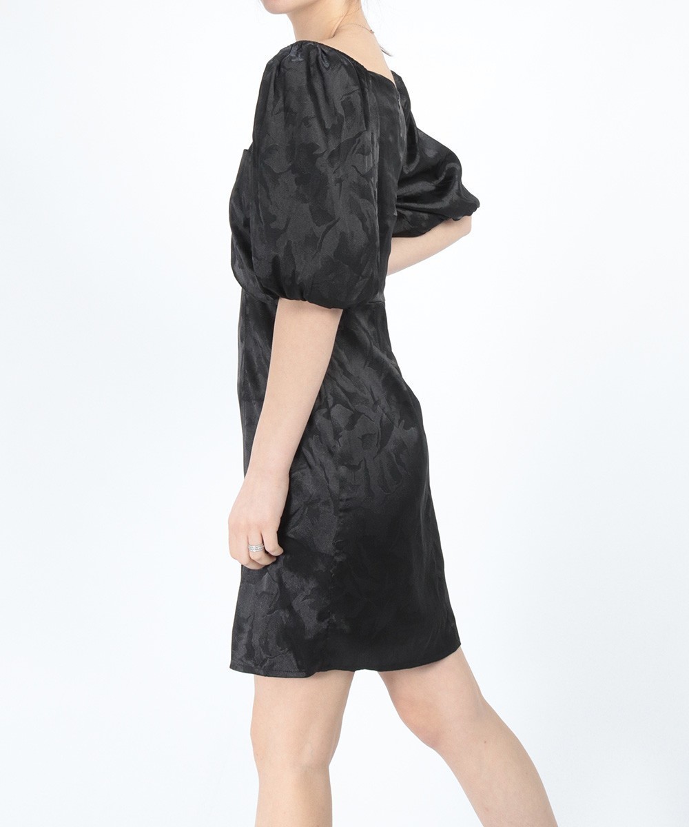 Rochie scurta BUBBLEROOM, negru, 36 - 1 | YEO