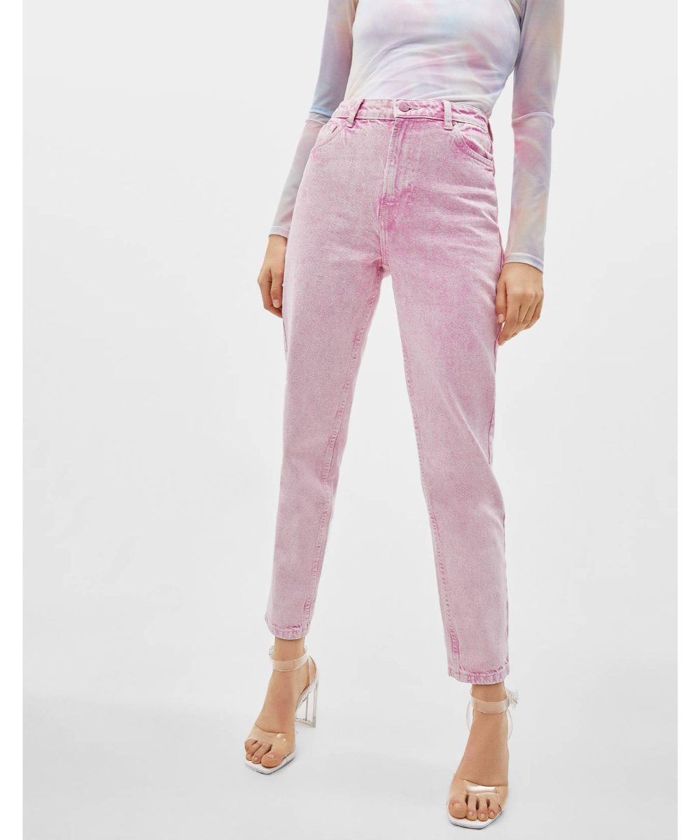 Blugi Bershka, roz, 42