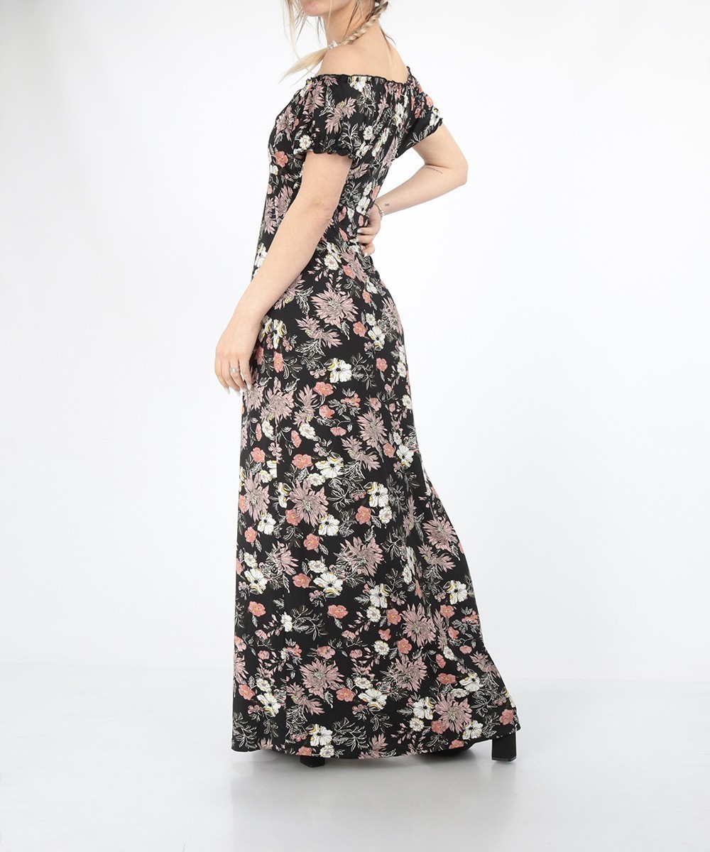 Rochie Lunga Happy Holly, negru, 32/34 - 1 | YEO