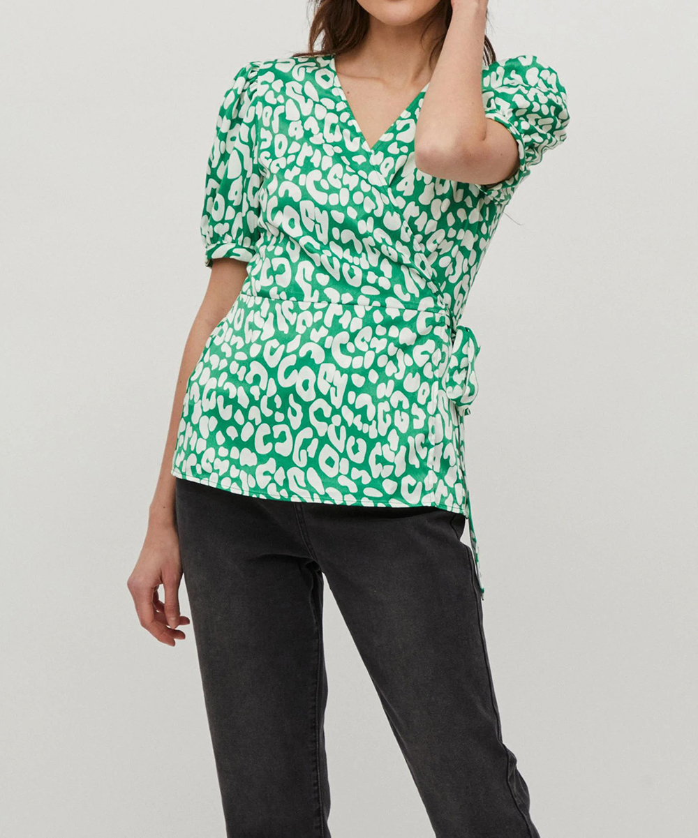 Bluza Vila, verde, 38