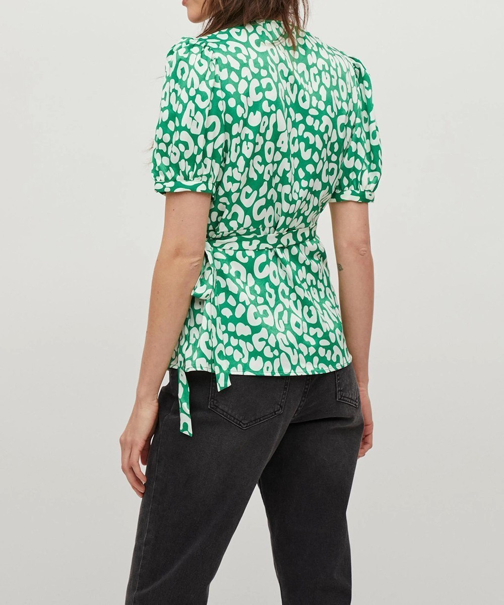 Bluza Vila, verde, 38 - 1 | YEO