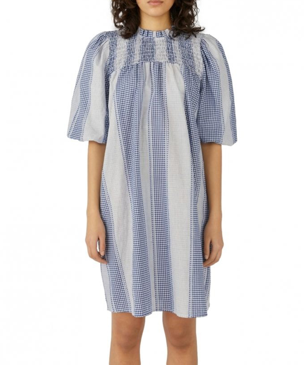 Rochie scurta Object, albastru, 38