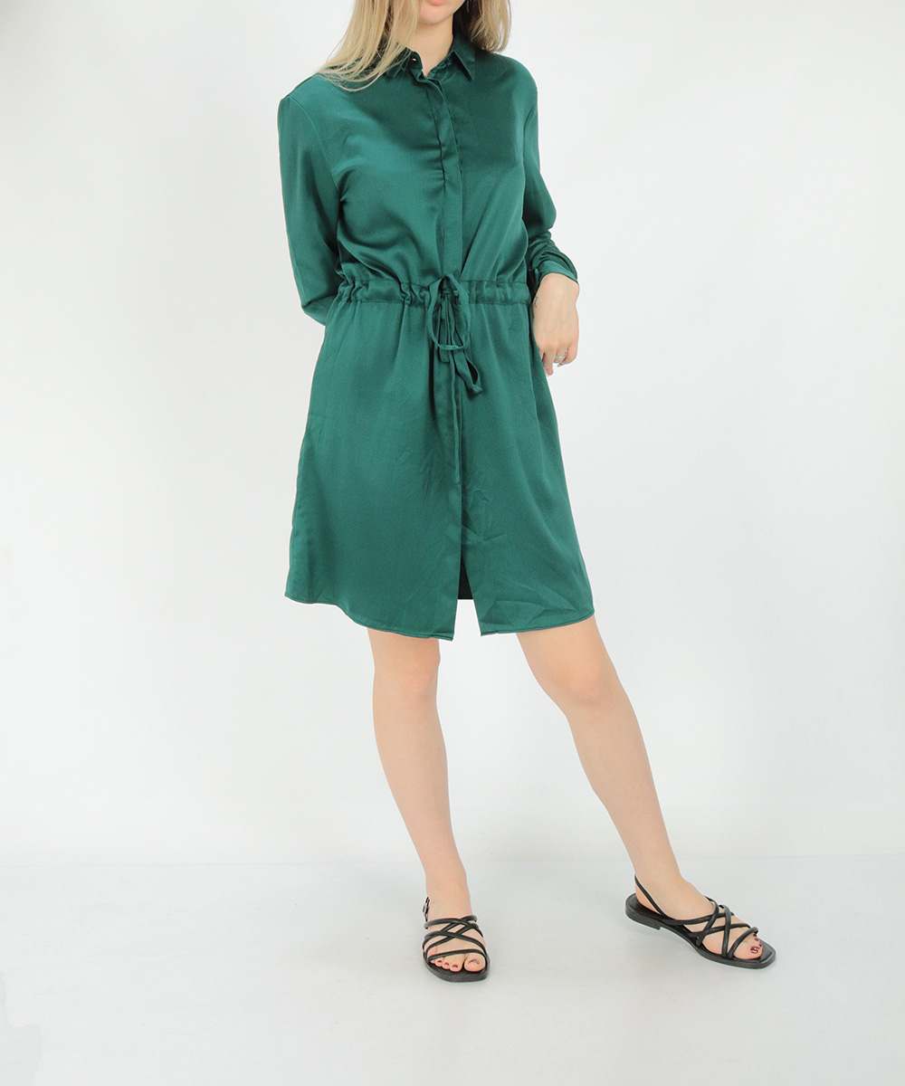 Rochie scurta BUBBLEROOM, verde, 34
