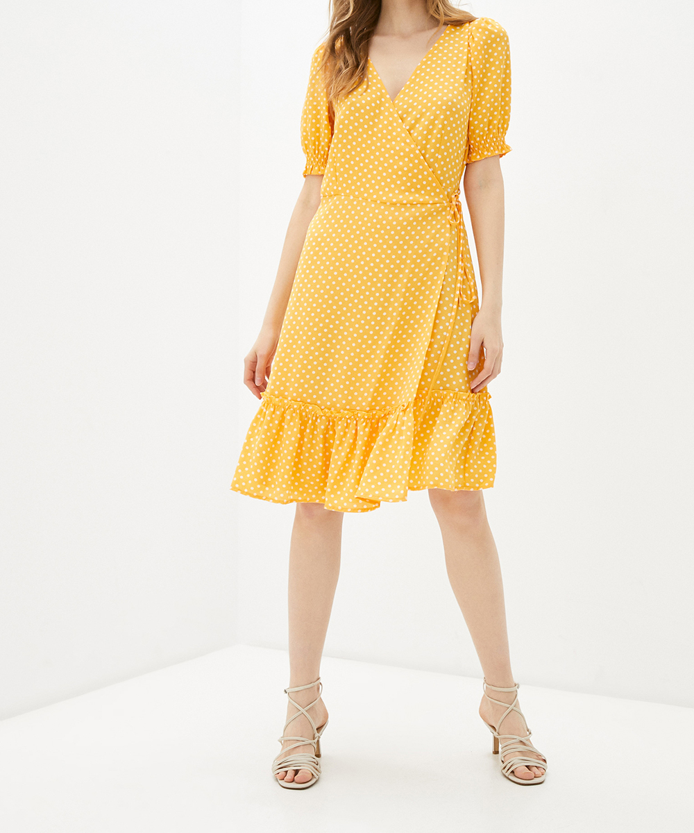 Rochie scurta Jacqueline de Yong, galben, 36