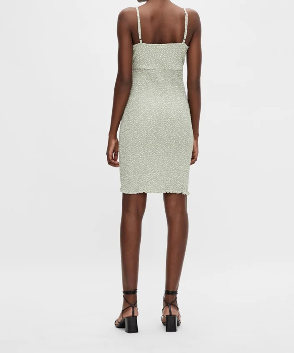 Rochie scurta Object, verde, L - 1 | YEO