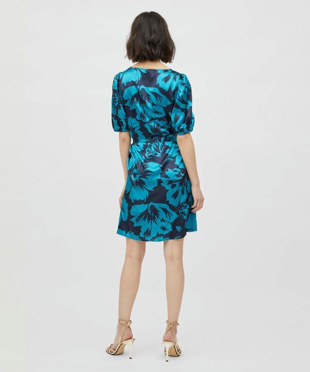 Rochie Scurta Vila, albastru, 36 - 1 | YEO