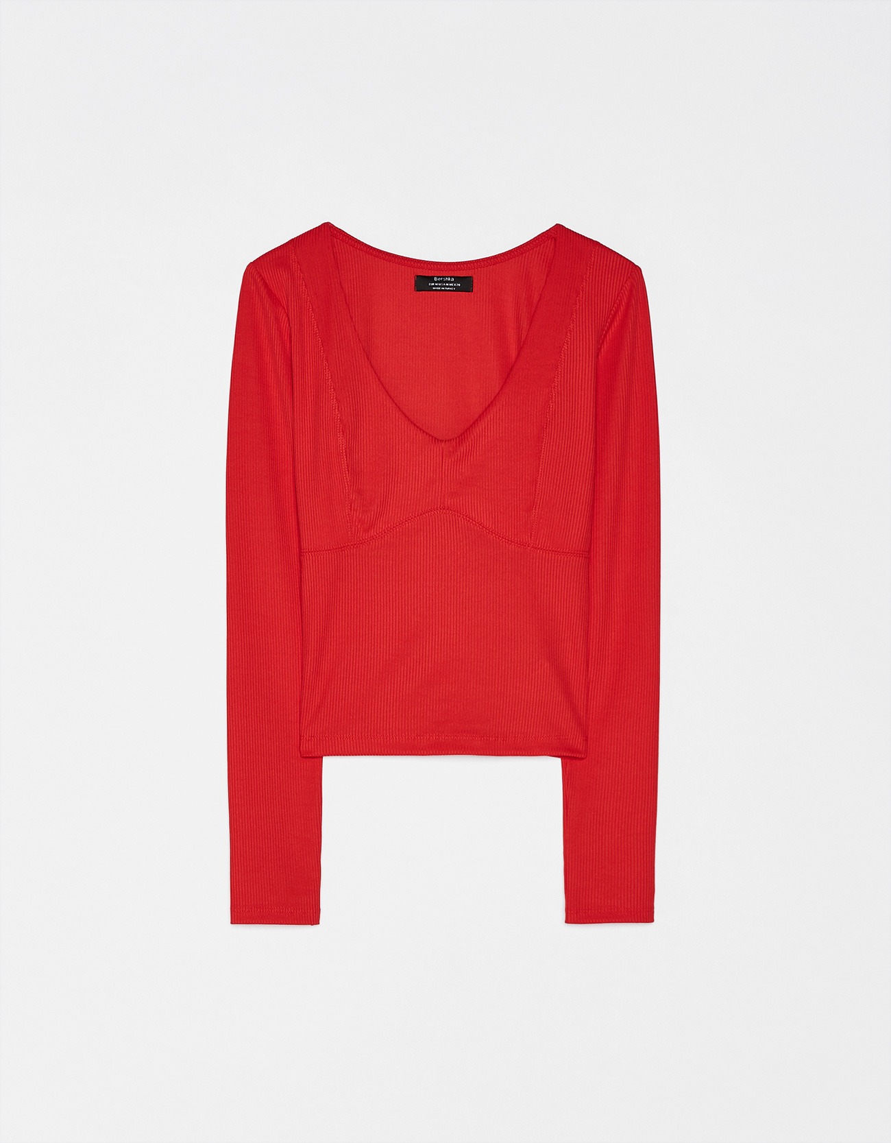Top Bershka, rosu, M
