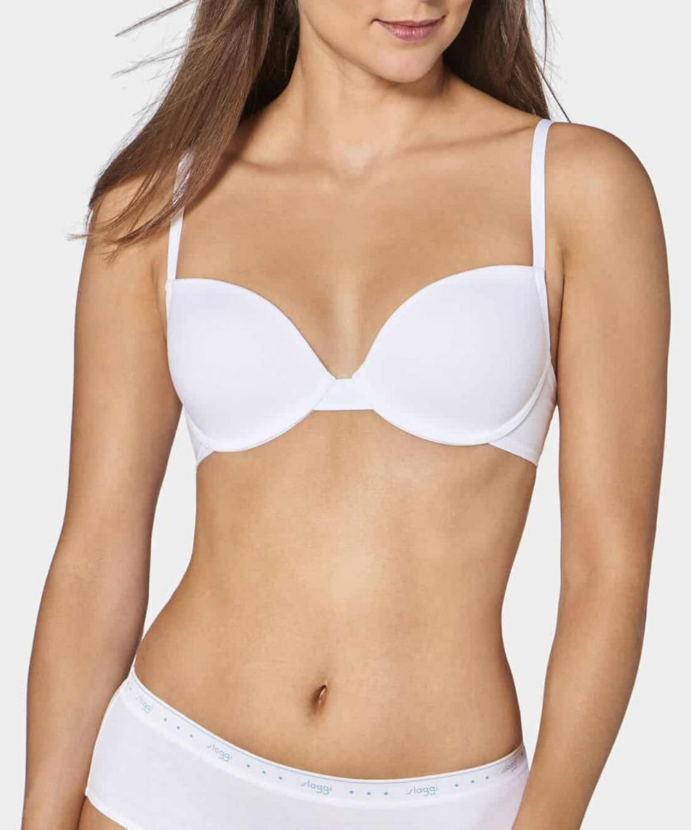 Sutien Sloggi by Triumph, alb, 70D