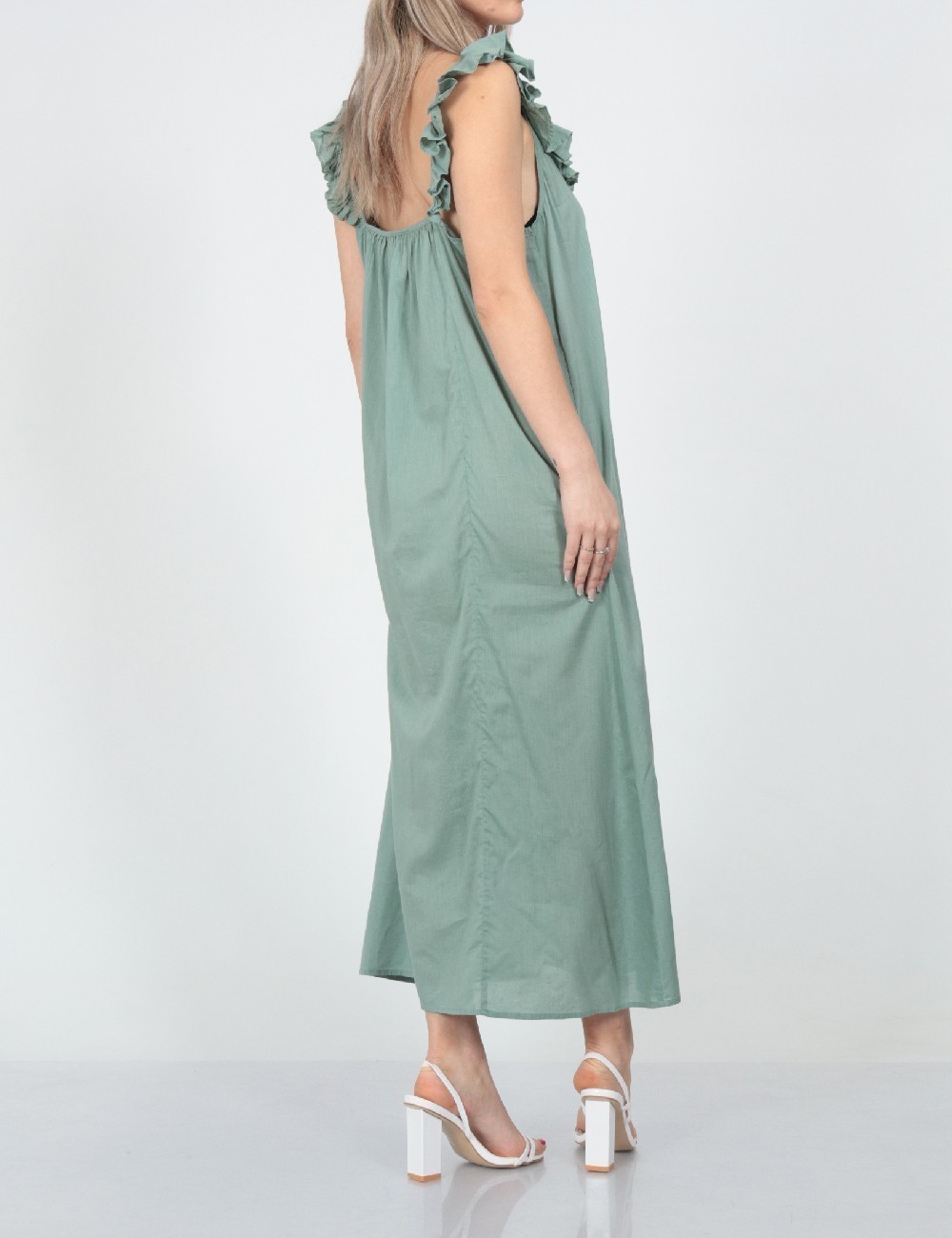 Rochie medie Jacqueline de Yong, verde, 38 - 1 | YEO