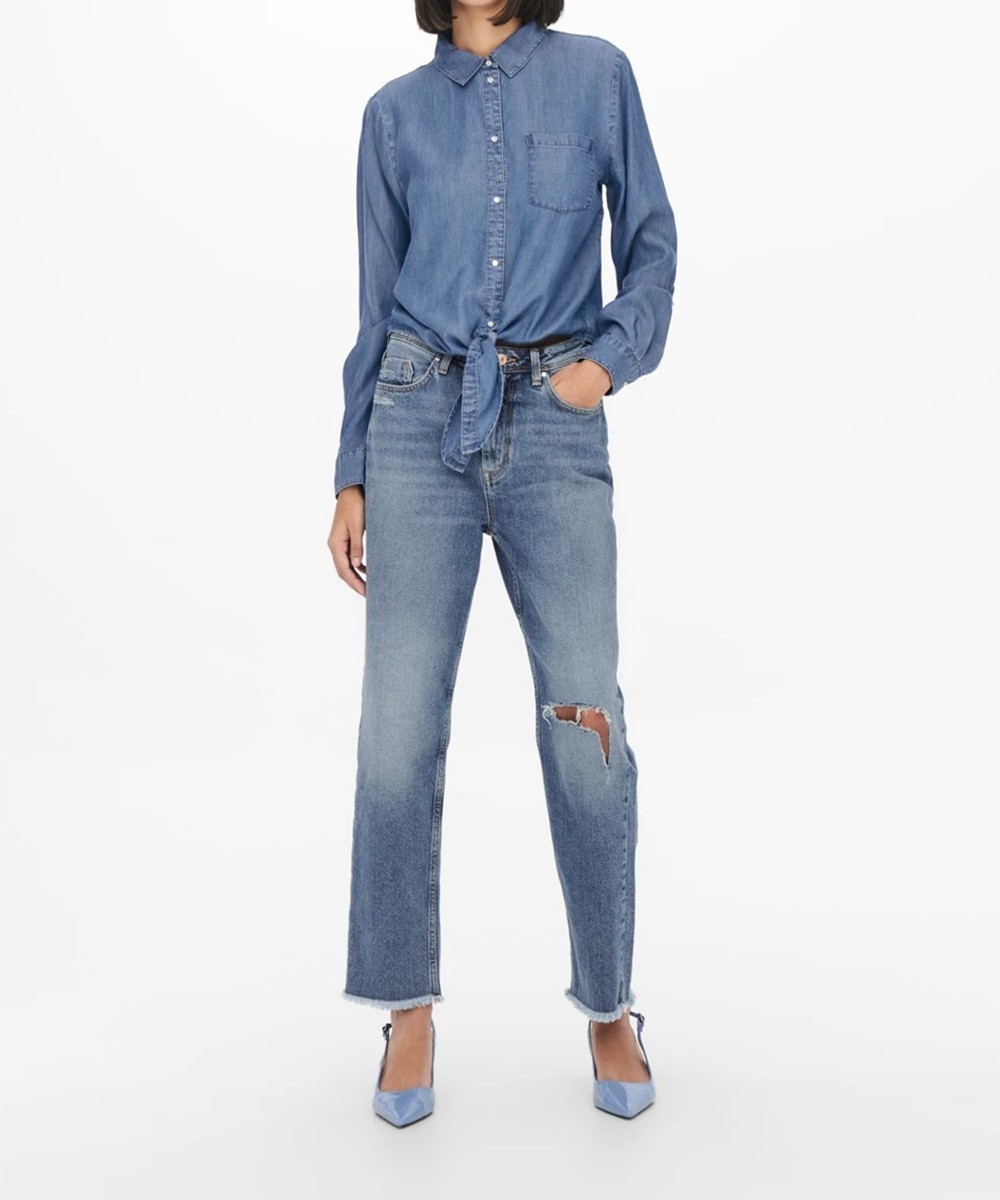 Blugi Jacqueline de Yong, albastru, S/32 - 1 | YEO