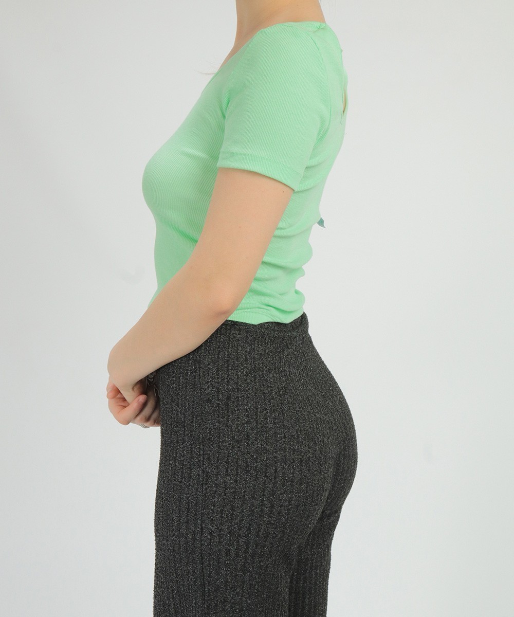 Top CROPP, verde, XS - 1 | YEO