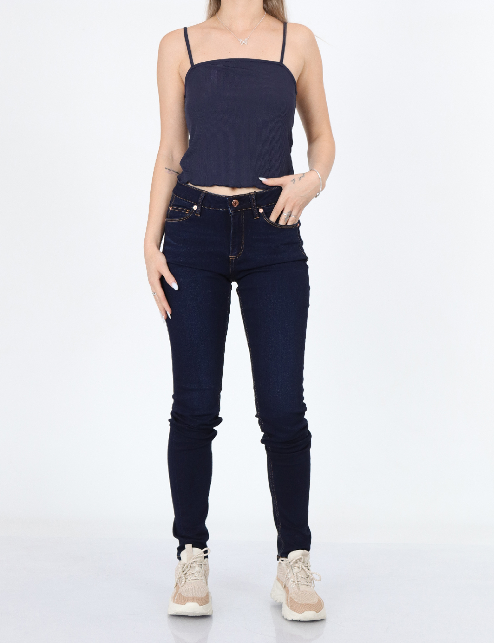 Blugi Q/S, bleumarin, 34/32