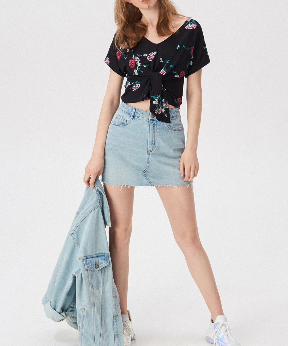 Tricou sinsay, negru, xs