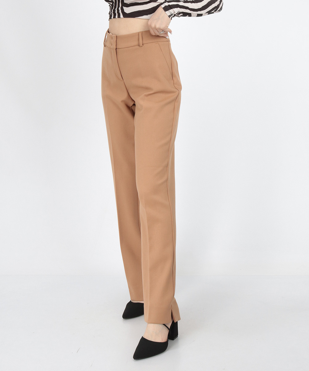 Pantaloni Comma, maro, 36