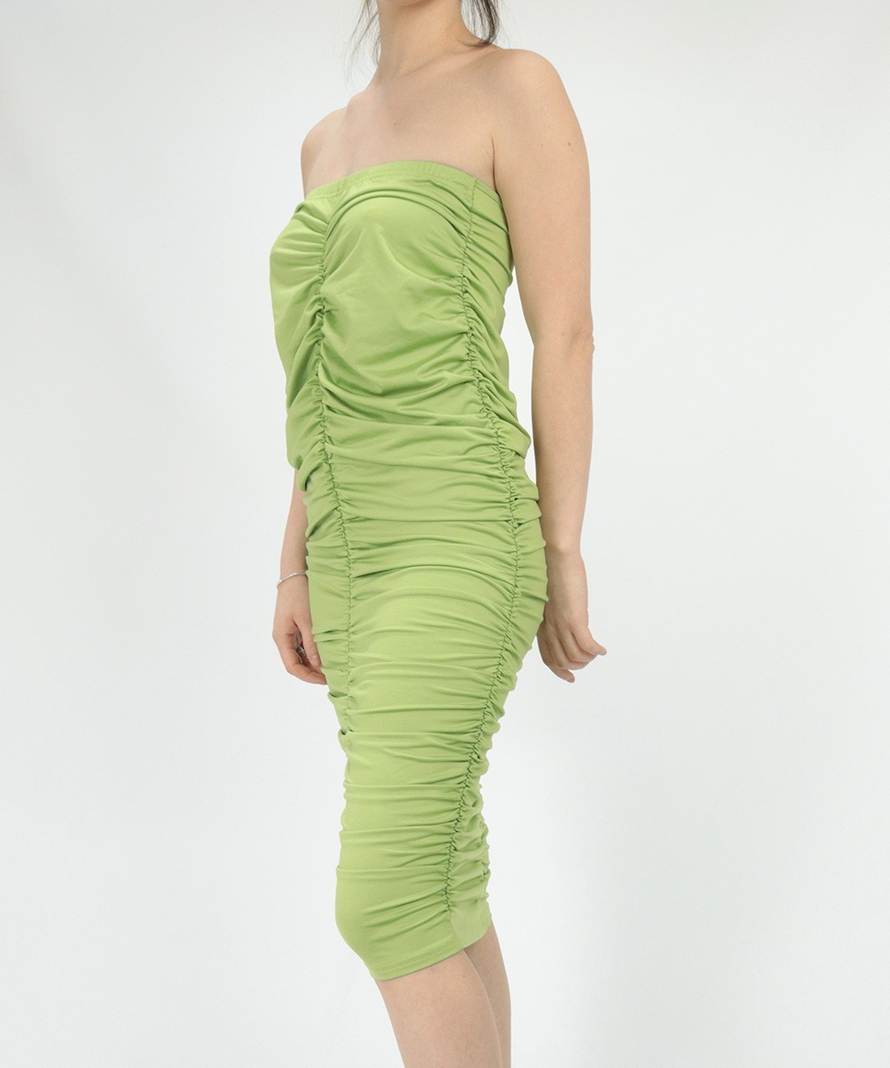 Rochie scurta SHEIN, verde, M - 1 | YEO