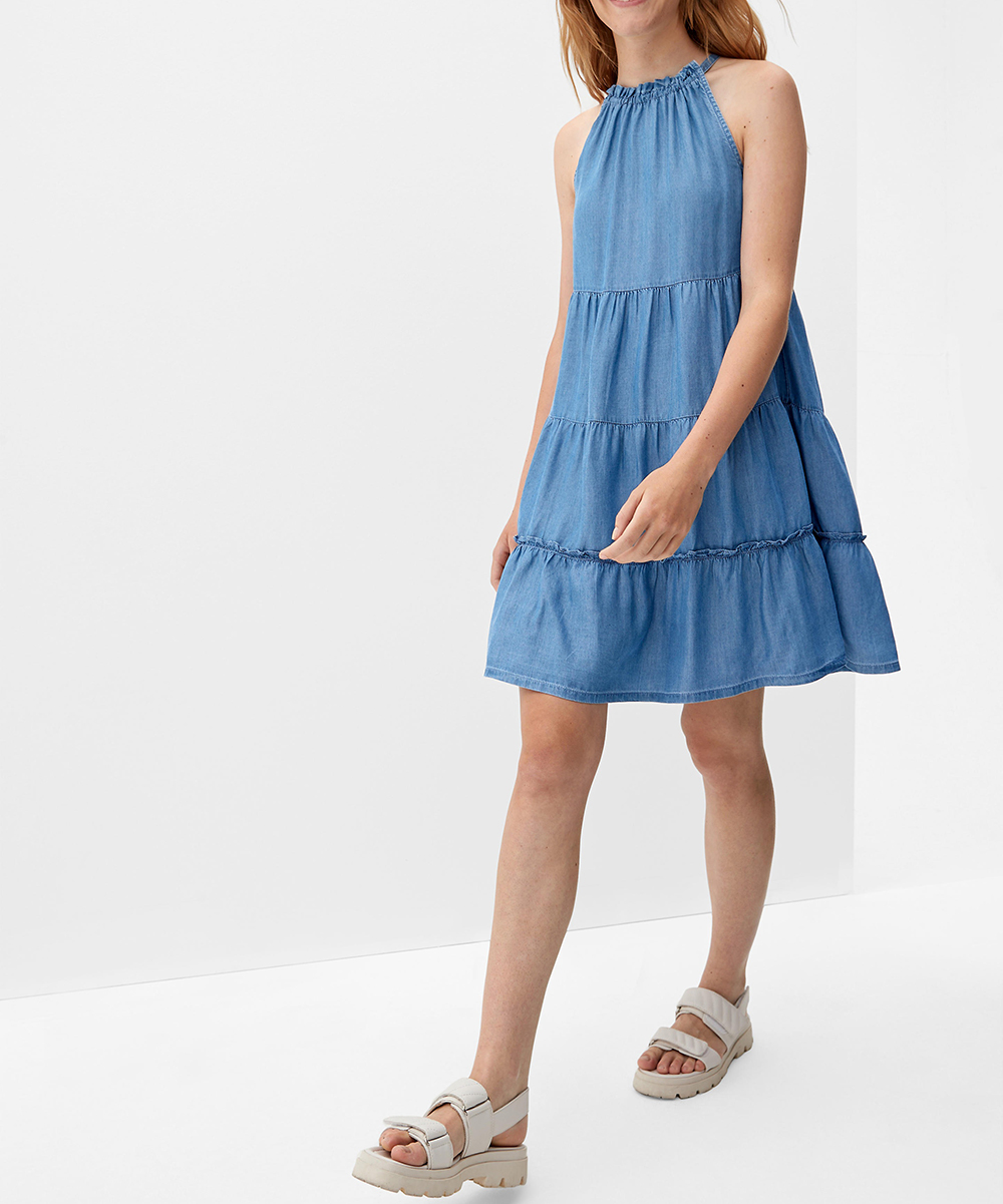 Rochie scurta Q/S, albastru, 36