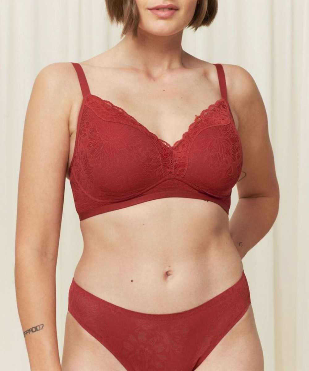 Bustiera Fit Smart Triumph, caramiziu