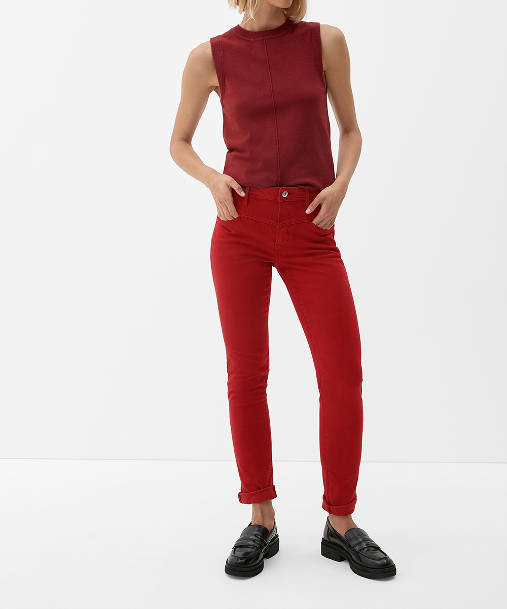 Blugi s.Oliver, rosu, W32/L32