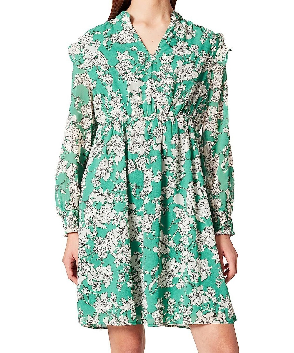 Rochie scurta s.Oliver, verde - 1 | YEO
