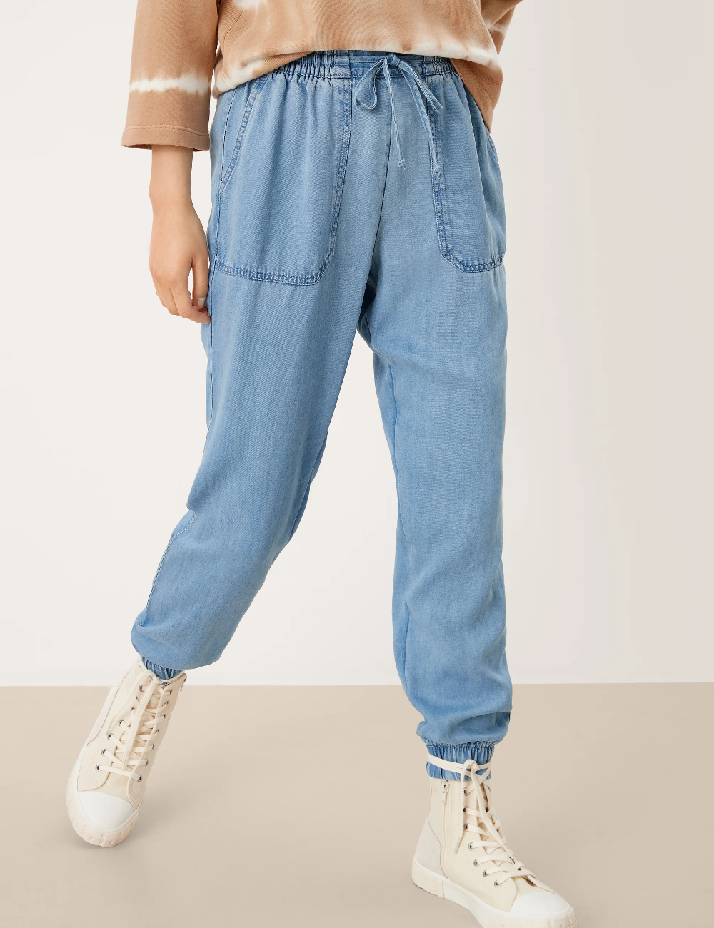 Pantaloni s.Oliver, bleu