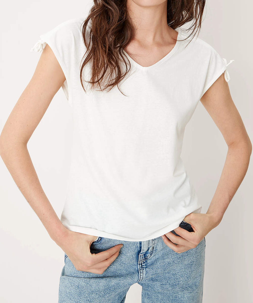 Tricou s.Oliver, alb