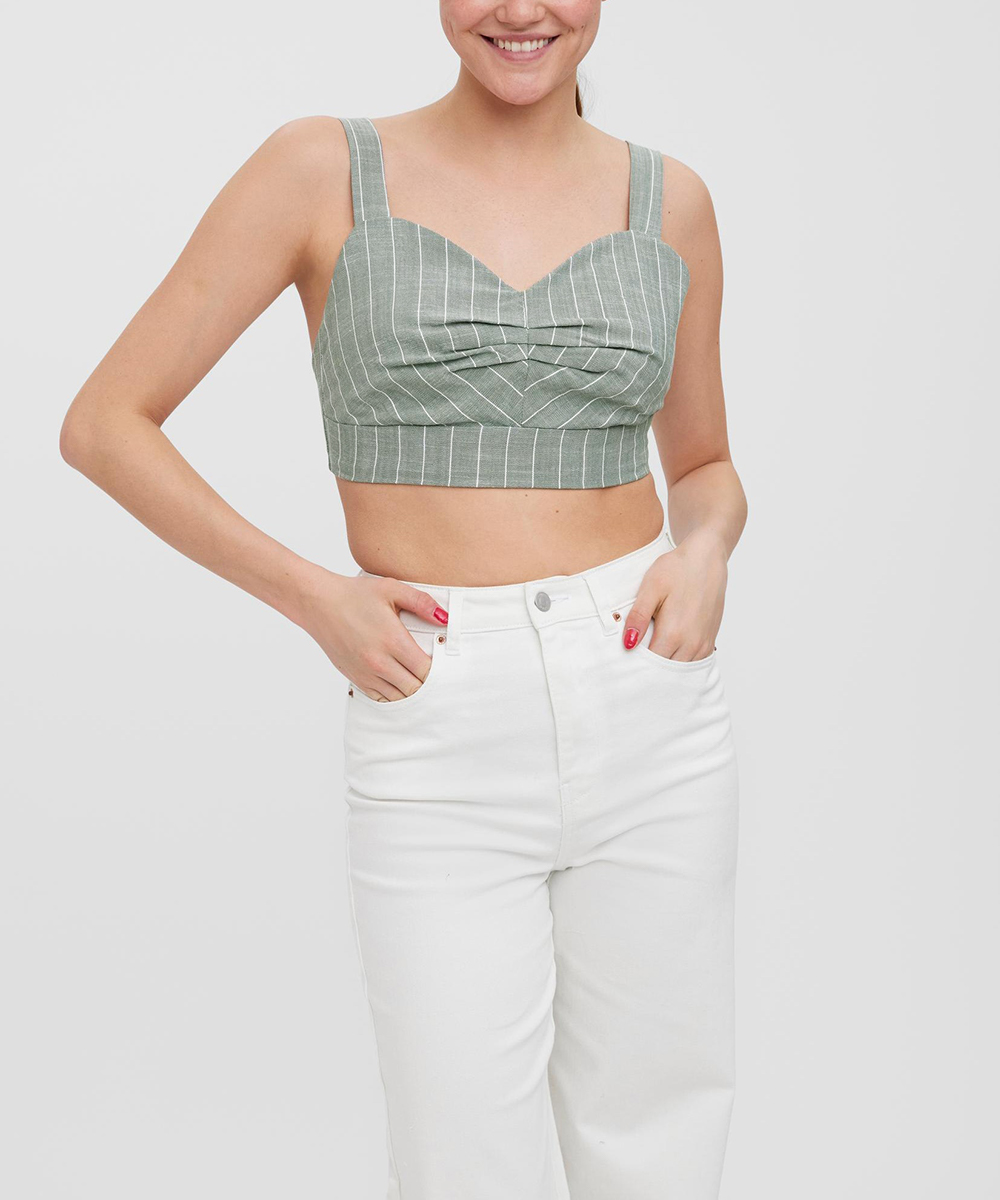 Top Vero Moda, verde, 42