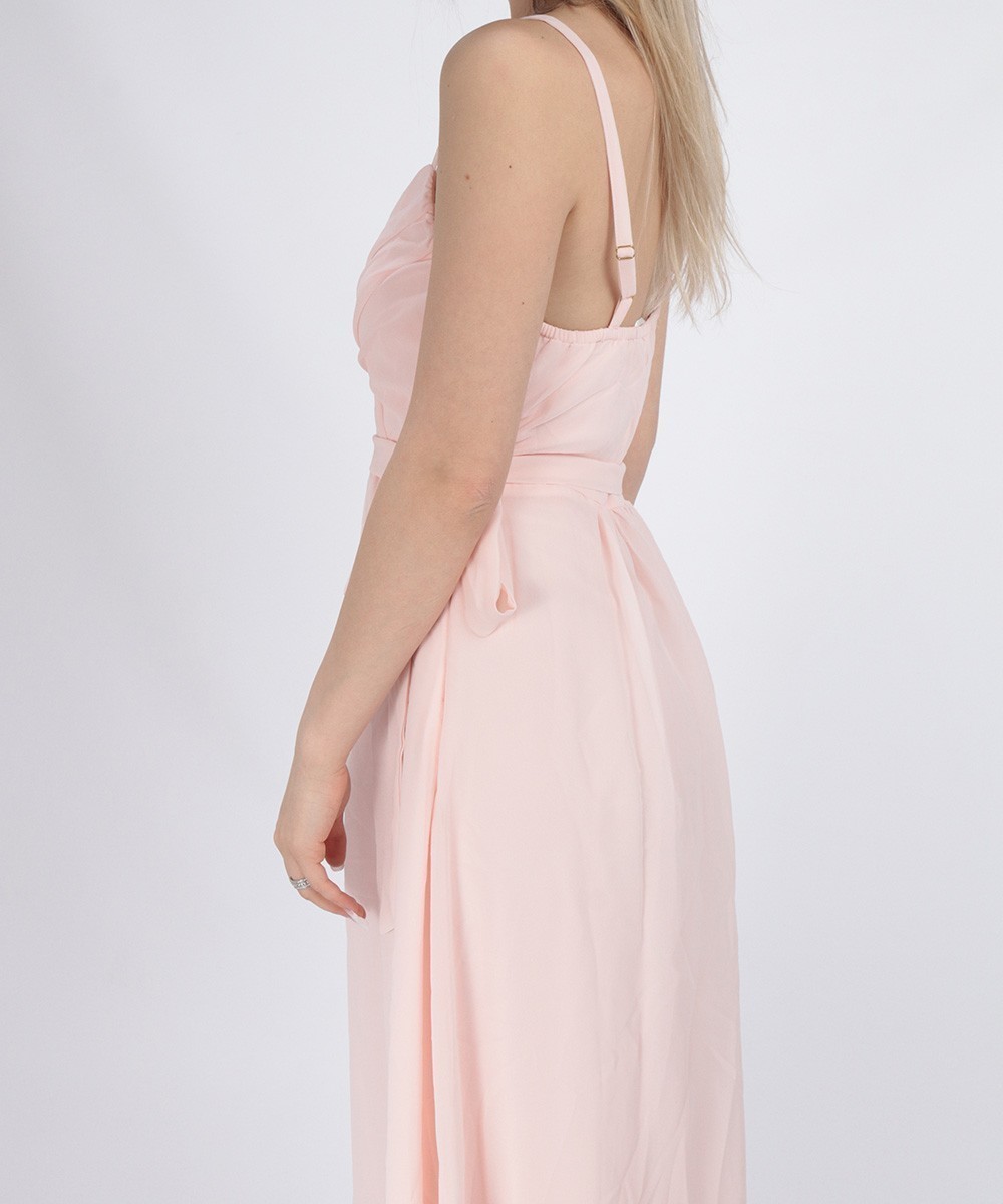 Rochie lunga Chiara Forthi, roz, 34 - 1 | YEO