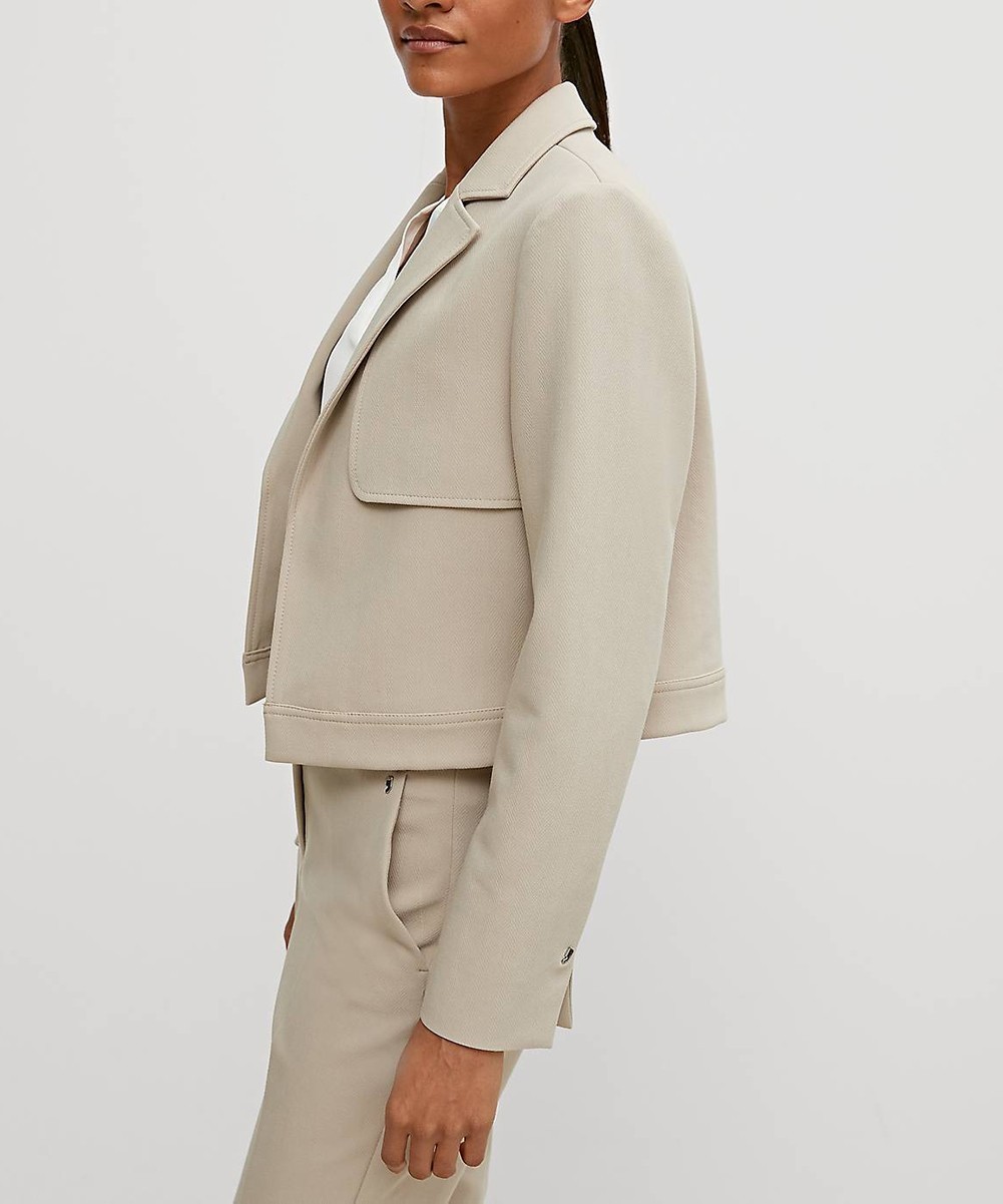 Blazer Comma, bej - 1 | YEO