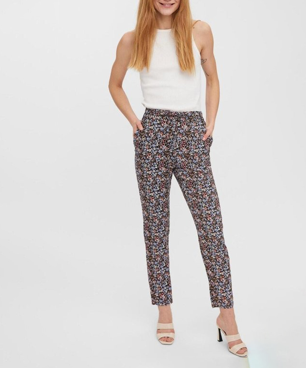 Pantaloni Vero Moda, floral, XL