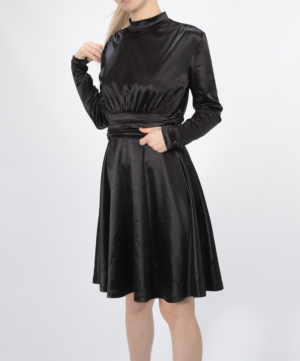 Rochie scurta BUBBLEROOM, negru, S