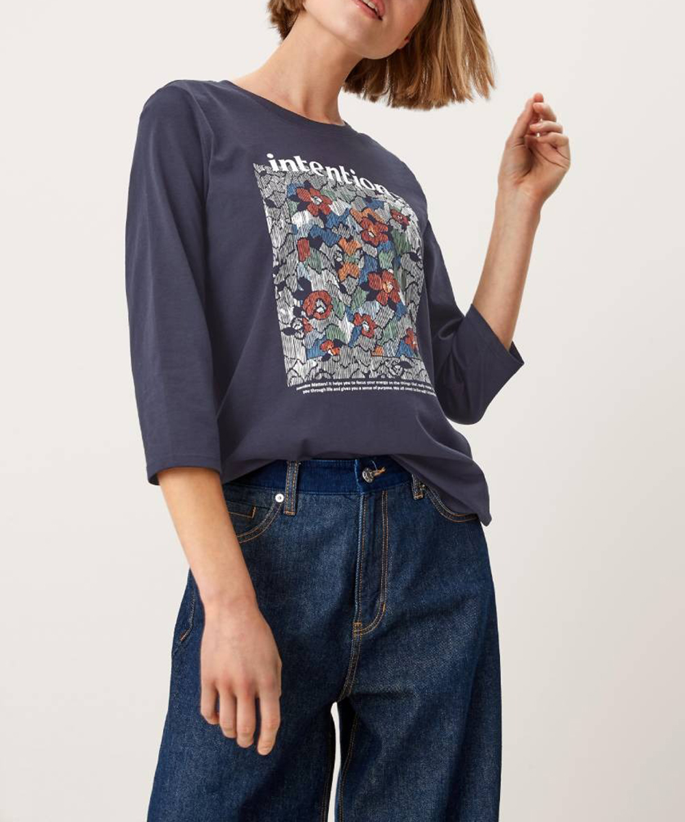 Bluza s.Oliver, bleumarin, S